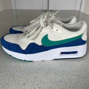 Nike Air Max SC Size 7.5 Blue and Green